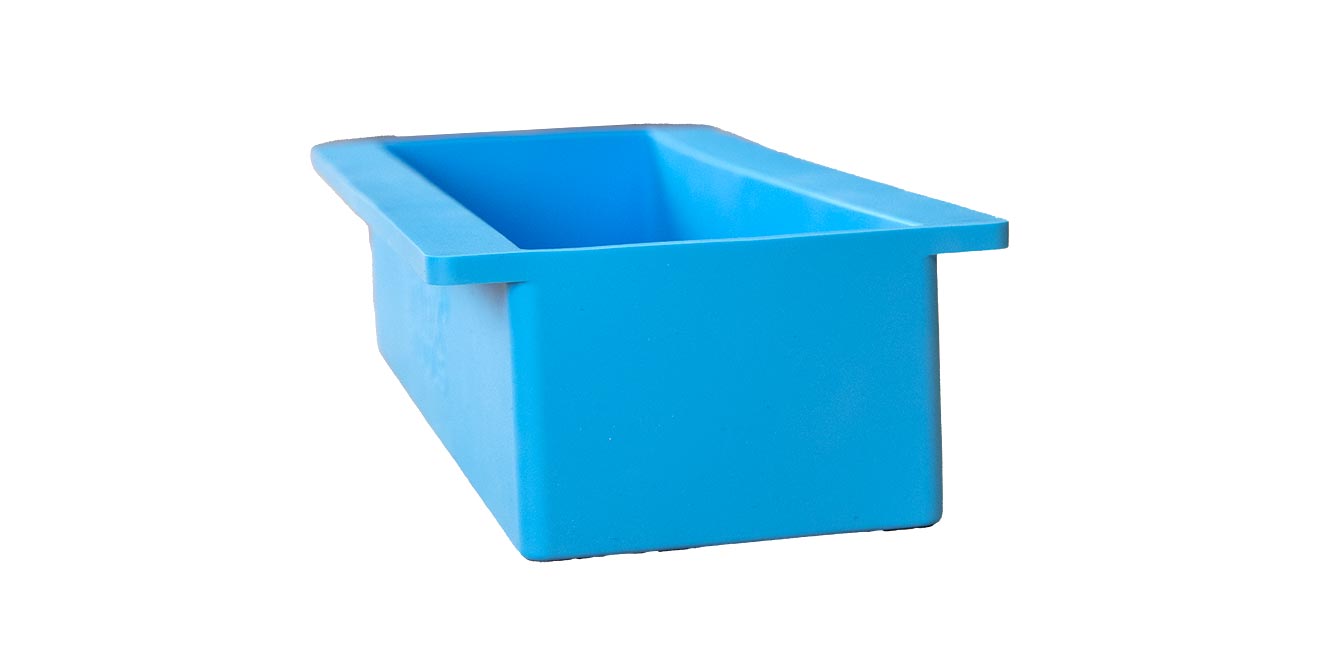 10.5”Ez Clean Flexible Drywall Mud Pan-Soft Silicone-Ez Squeeze Grip-Stretches-Non-Stick-Rust Proof-Durable